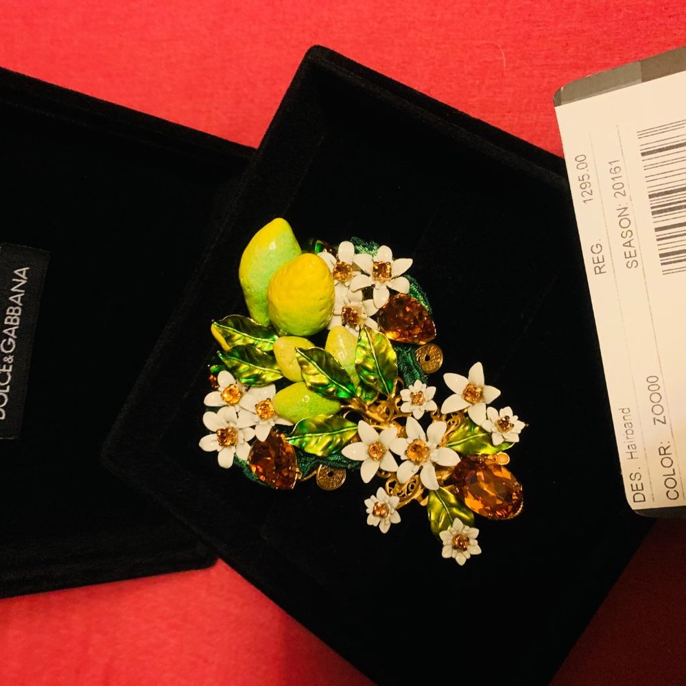 Dolce and Gabbana Brooch and Hair Accessory - Picture 1 of 7